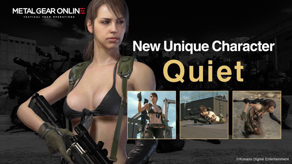 Квайет присоединится к Metal Gear Online в следующем дополнении - Изображение 1 Квайет присоединится к Metal Gear Online в следующем дополнении - Изображение 1