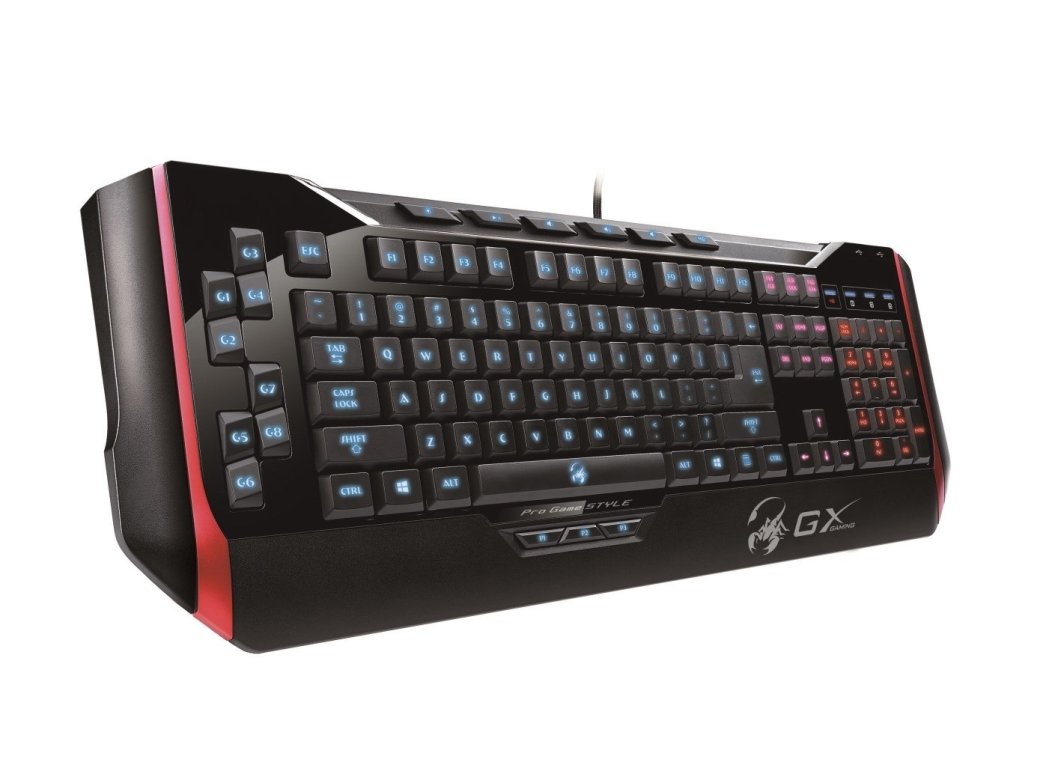 Представлена игровая клавиатура модели Genius GX Gaming Manticore. - Изображение 1 Представлена игровая клавиатура модели Genius GX Gaming Manticore. - Изображение 1