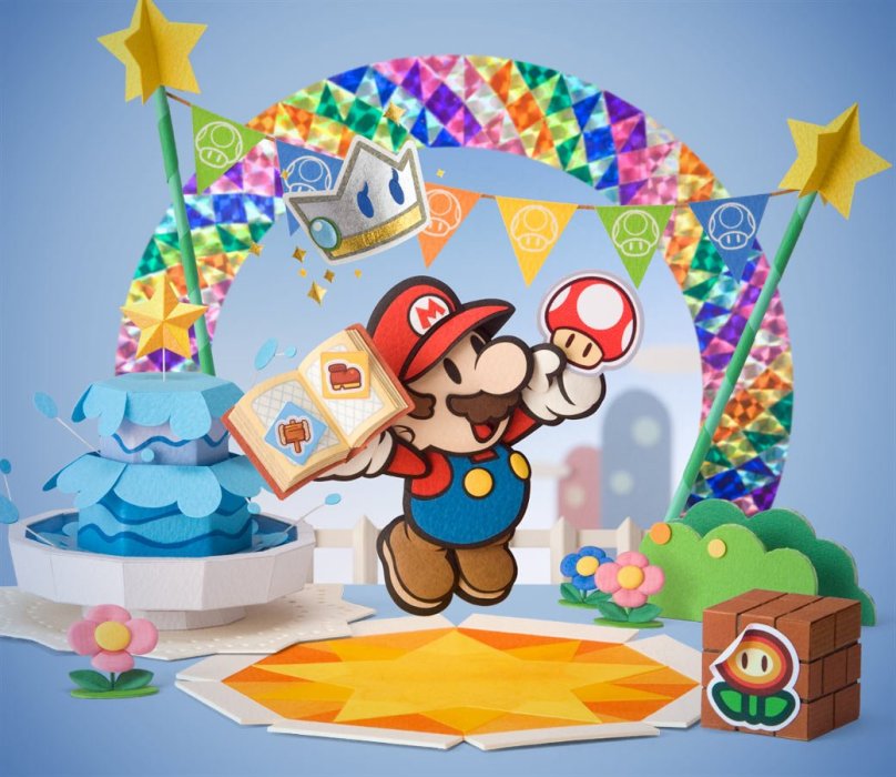 Рецензия на Paper Mario: Sticker Star - Изображение 1 Рецензия на Paper Mario: Sticker Star - Изображение 1