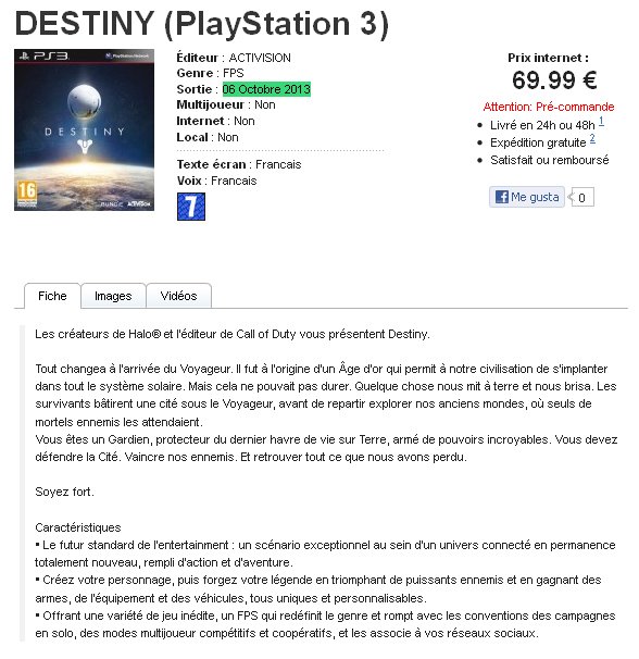 Пачка новых слухов о Project Destiny - Изображение 1 Пачка новых слухов о Project Destiny - Изображение 1