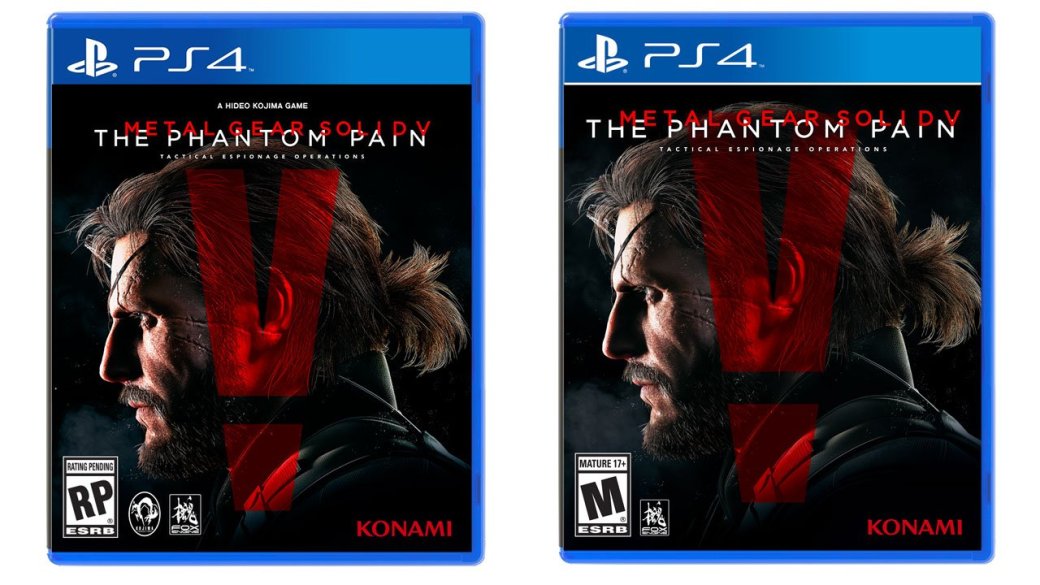 Konami убрала KojiPro с обложки MGS 5: The Phantom Pain - Изображение 1 Konami убрала KojiPro с обложки MGS 5: The Phantom Pain - Изображение 1