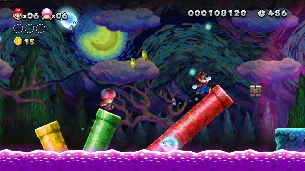 Рецензия на New Super Mario Bros. U Deluxe | Канобу - Изображение 2 Рецензия на New Super Mario Bros. U Deluxe | Канобу - Изображение 2
