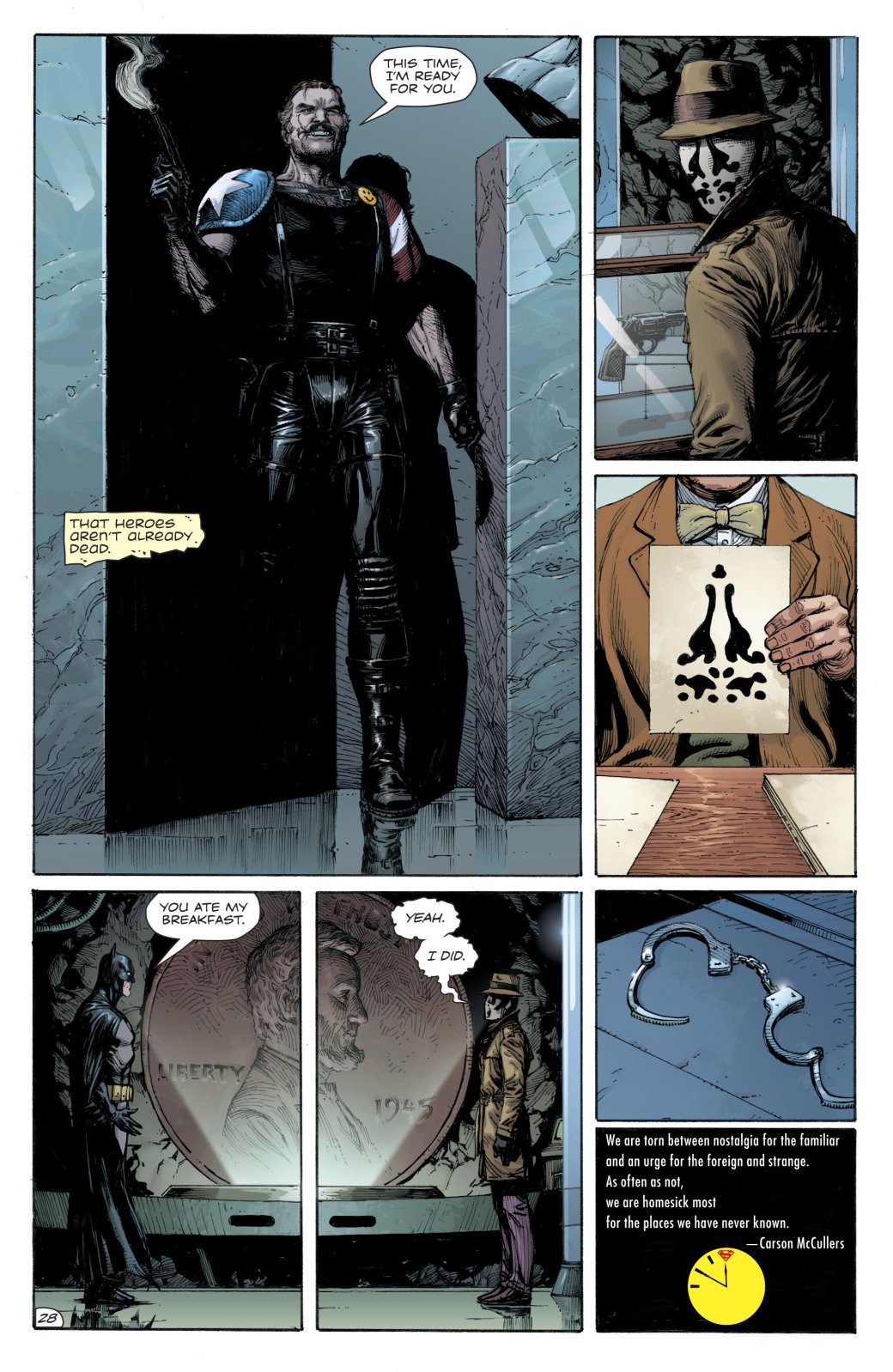 Во втором номере Doomsday Clock вернулся к жизни самый важный персонаж «Хранителей». - Изображение 2