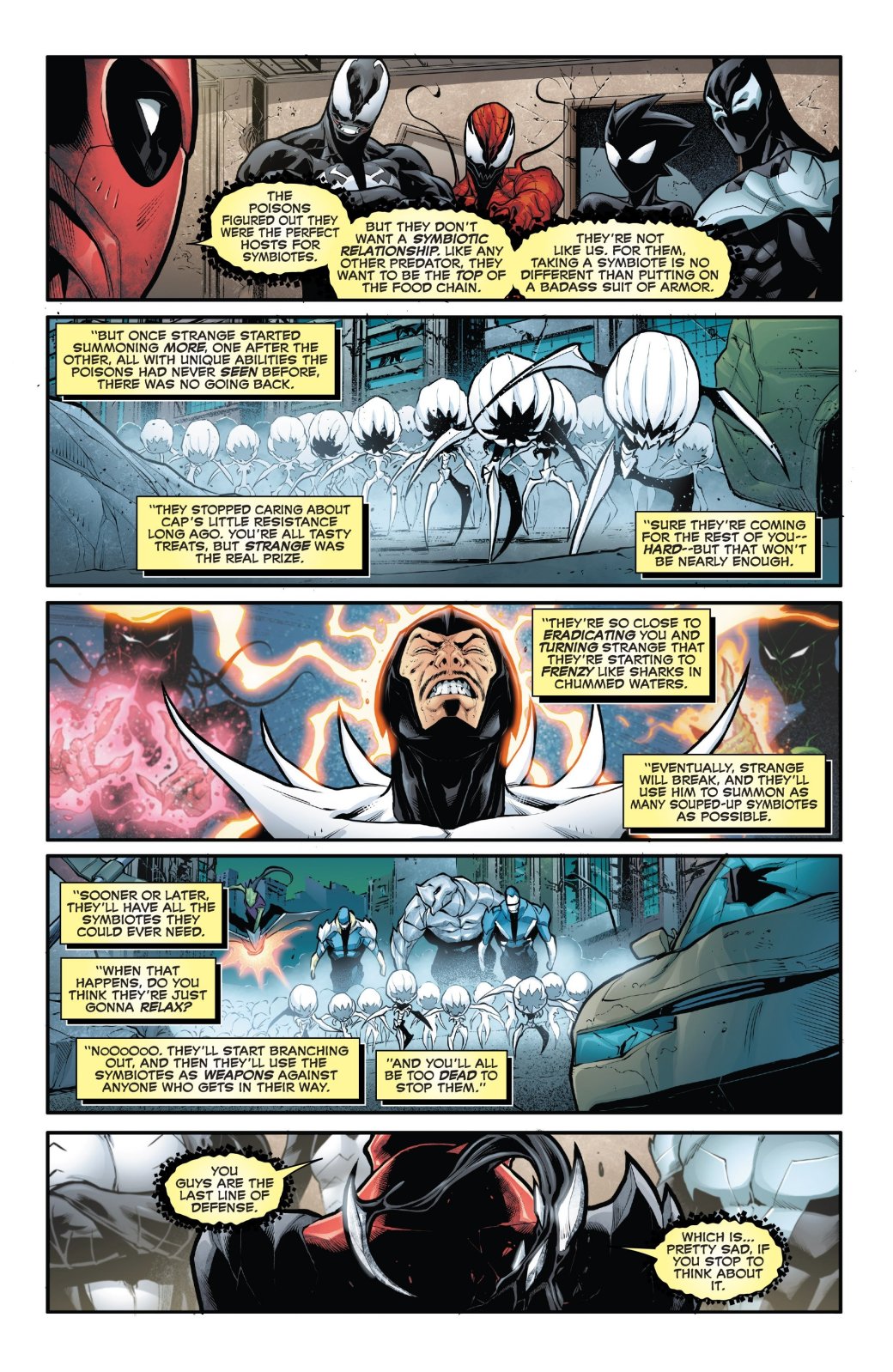 Venomverse: теперь мы больше знаем о загадочной расе Пойзонов, с которыми воюют симбиоты. - Изображение 2