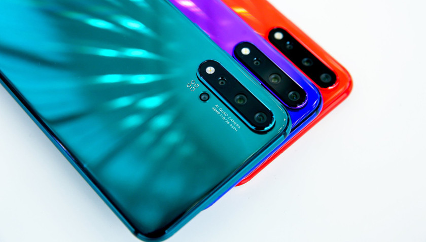 Huawei представила Nova 5, Nova 5 Pro и Nova 5i: трио пятикамерных новинок