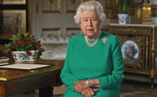 Обращение королевы Великобритании стало рекордным по просмотрам